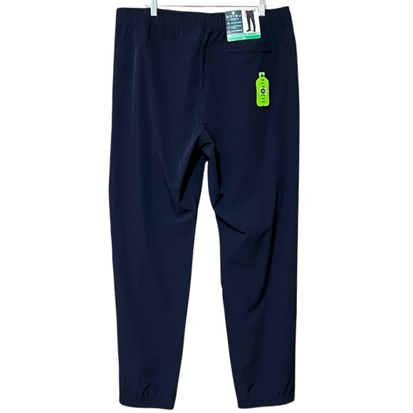 Soybu Men’s Woven Joggers XL Blue Pull-On Stretch Water Resistant Activewear NWT - Picture 1 of 10